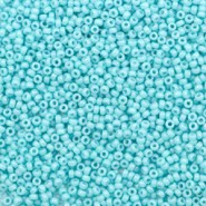 Miyuki rocailles Perlen 15/0 - Duracoat opaque nile blue 15-4478